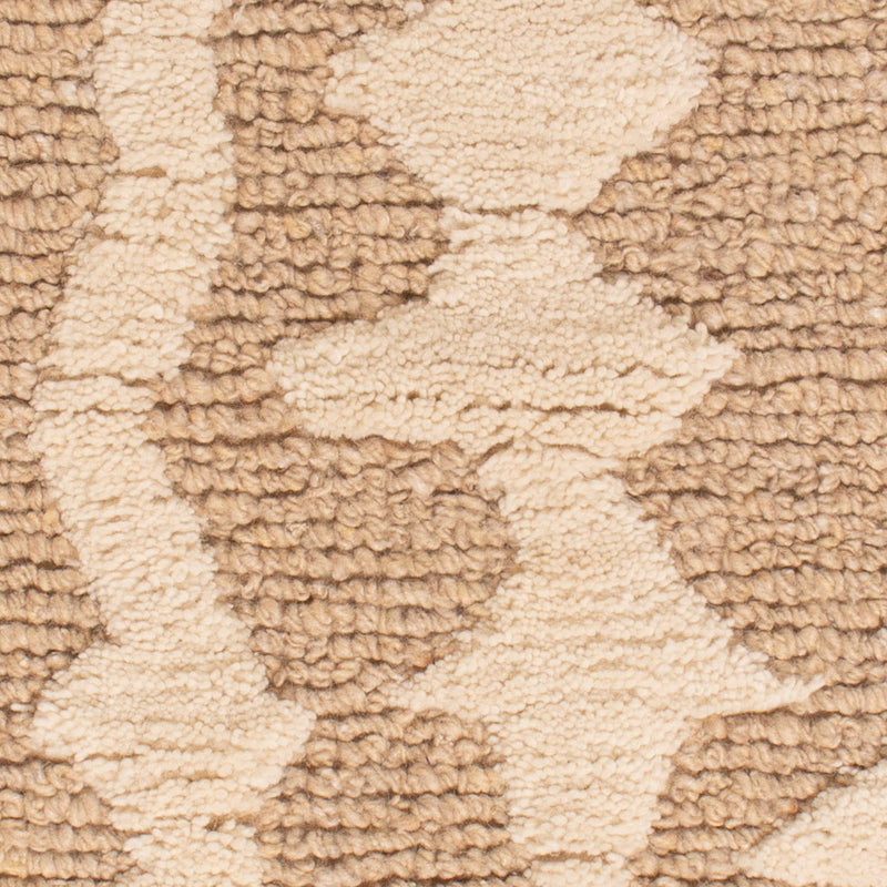 Tappeto di lana - 90 x 60 cm - beige scuro