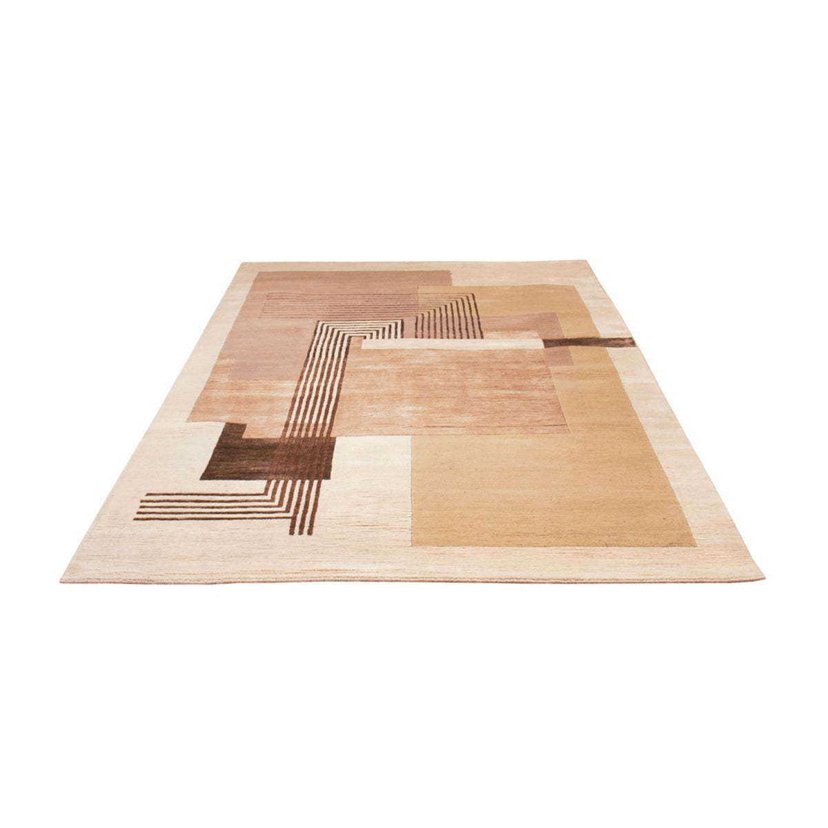 Tappeto di design - 244 x 169 cm - argento