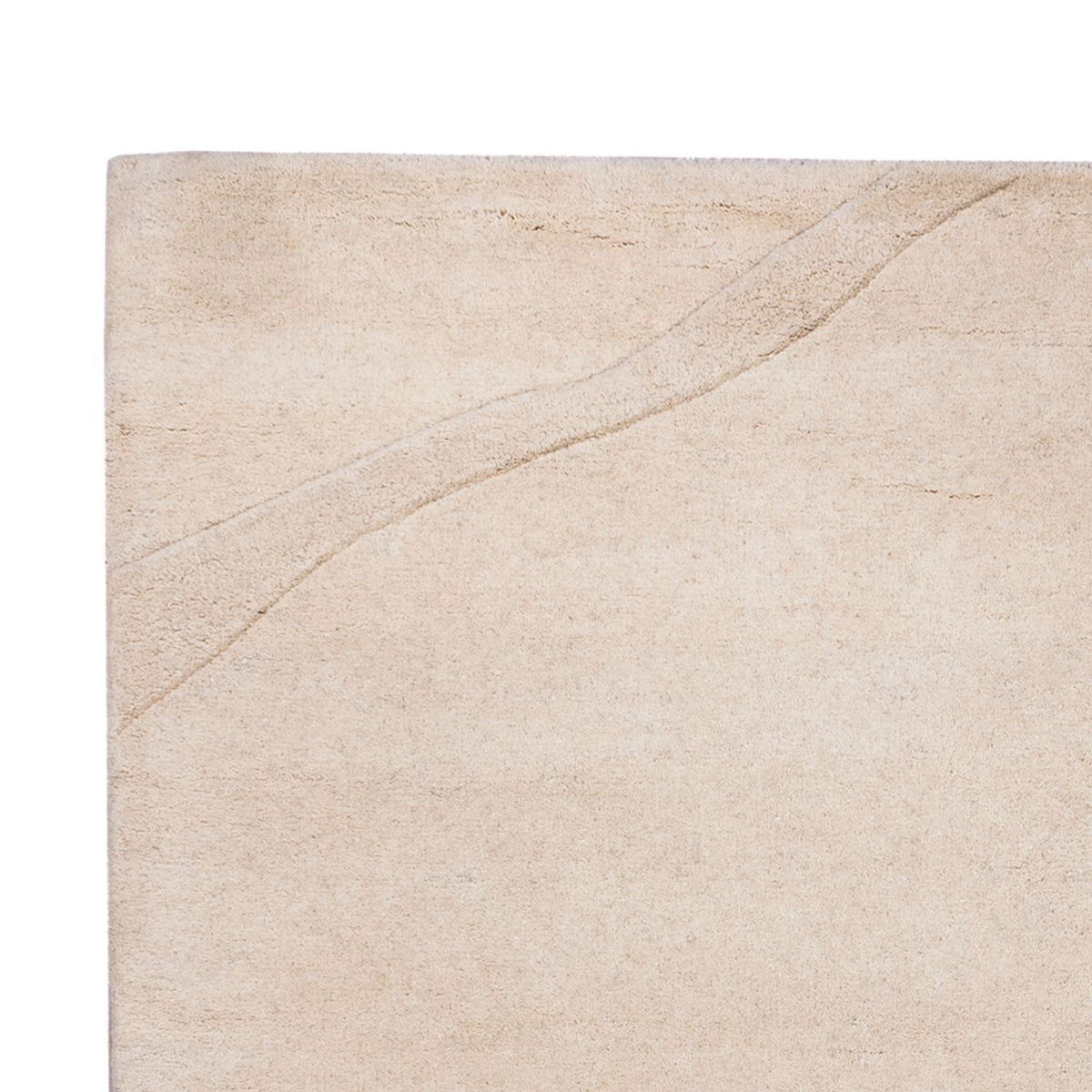 Tappeto di lana - 200 x 140 cm - beige