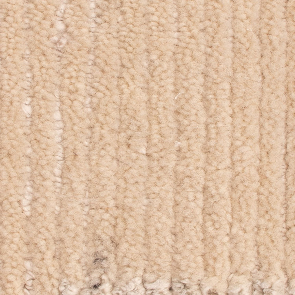 Tappeto di design quadrato  - 30 x 30 cm - bianco naturale