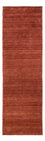 Tappeto corsia Tappeto Gabbeh - Loribaft Softy - 300 x 80 cm - marrone