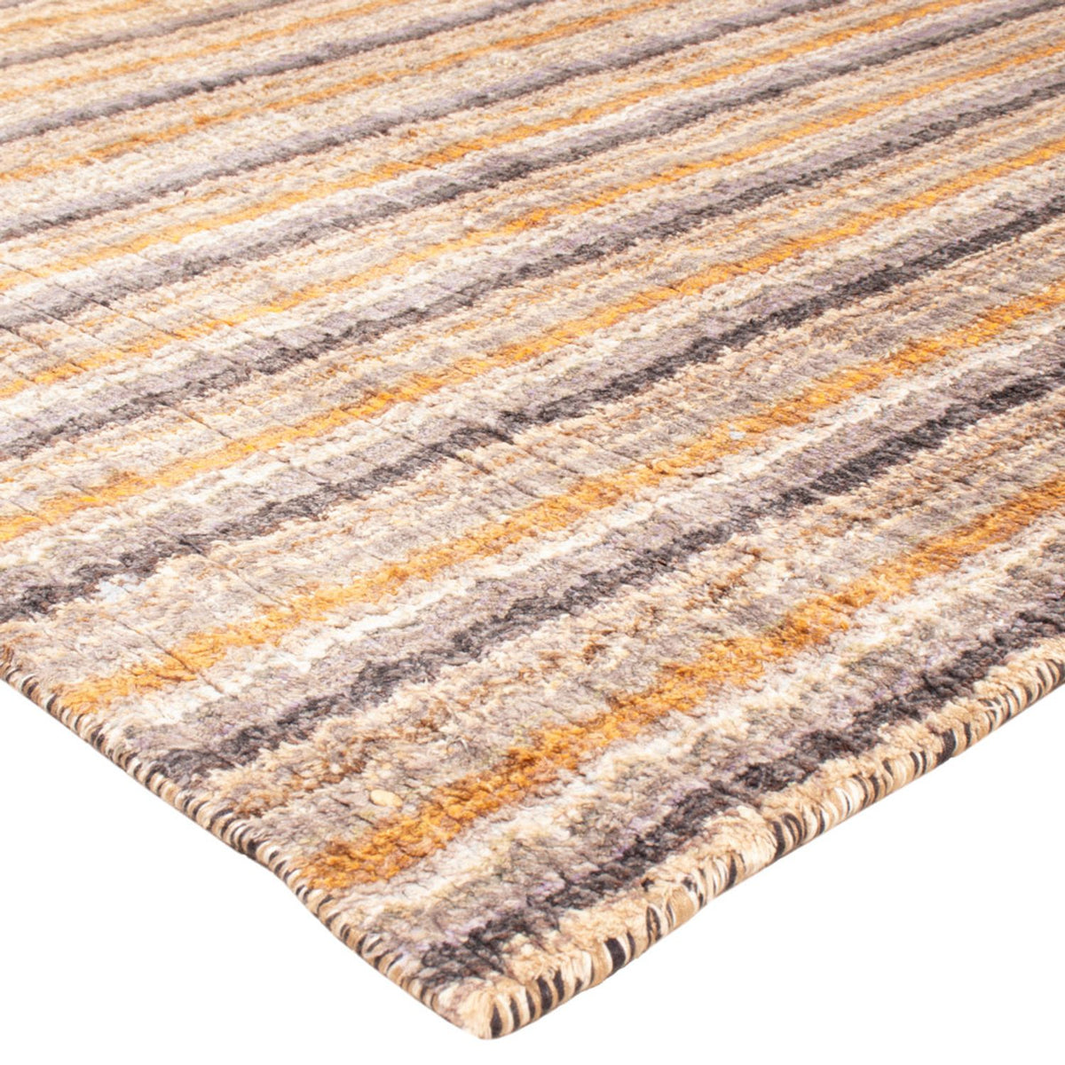 Tappeto in viscosa - 198 x 123 cm - multicolore