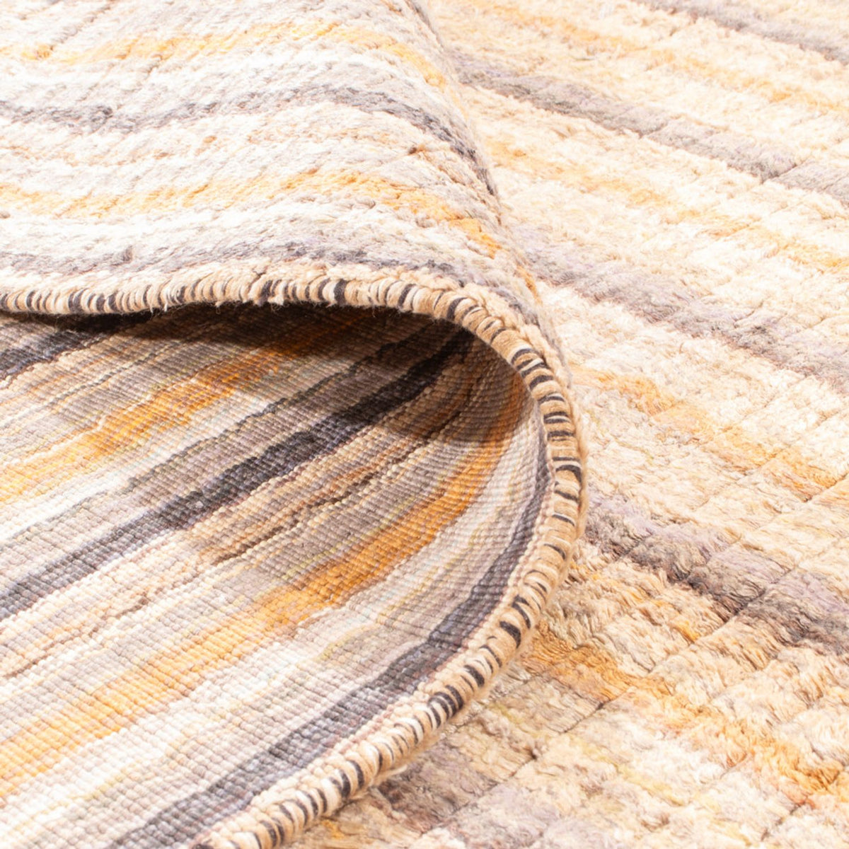 Tappeto in viscosa - 198 x 123 cm - multicolore
