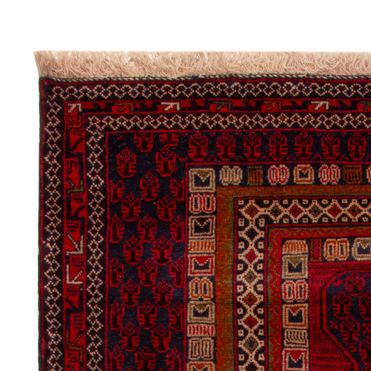 Tappeto Belutsch - 138 x 91 cm - rosso