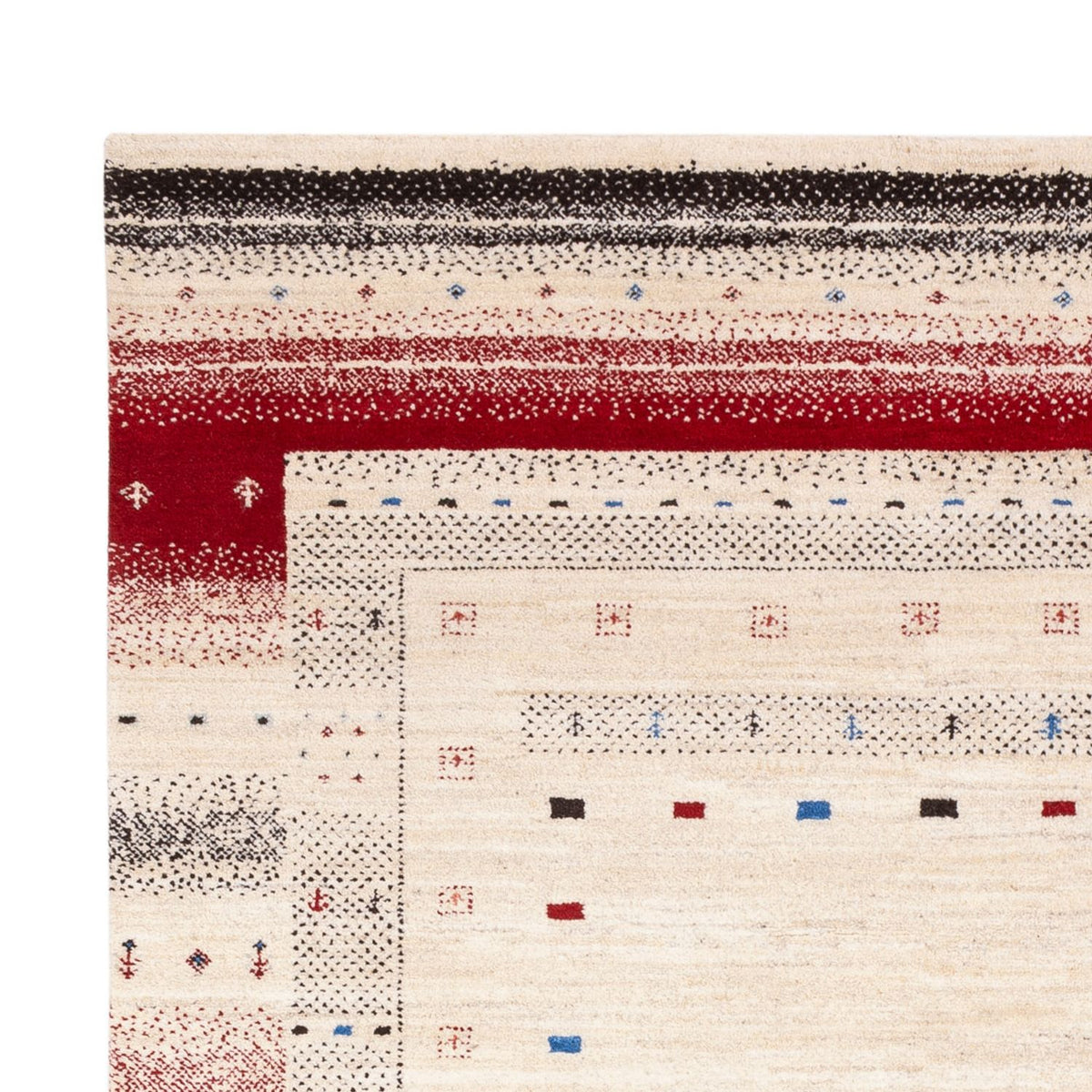 Tappeto Gabbeh - Loribaft Indus - 242 x 168 cm - crema