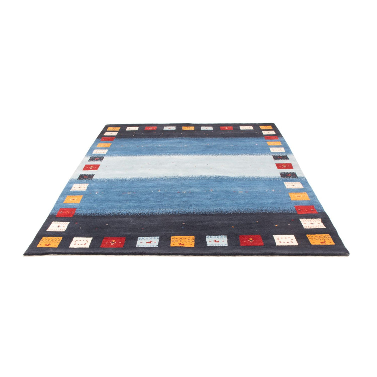 Tappeto Gabbeh - Loribaft Indus - 240 x 169 cm - blu