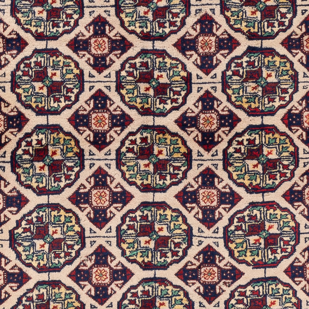 Tappeto afgano - 194 x 151 cm - grigio chiaro