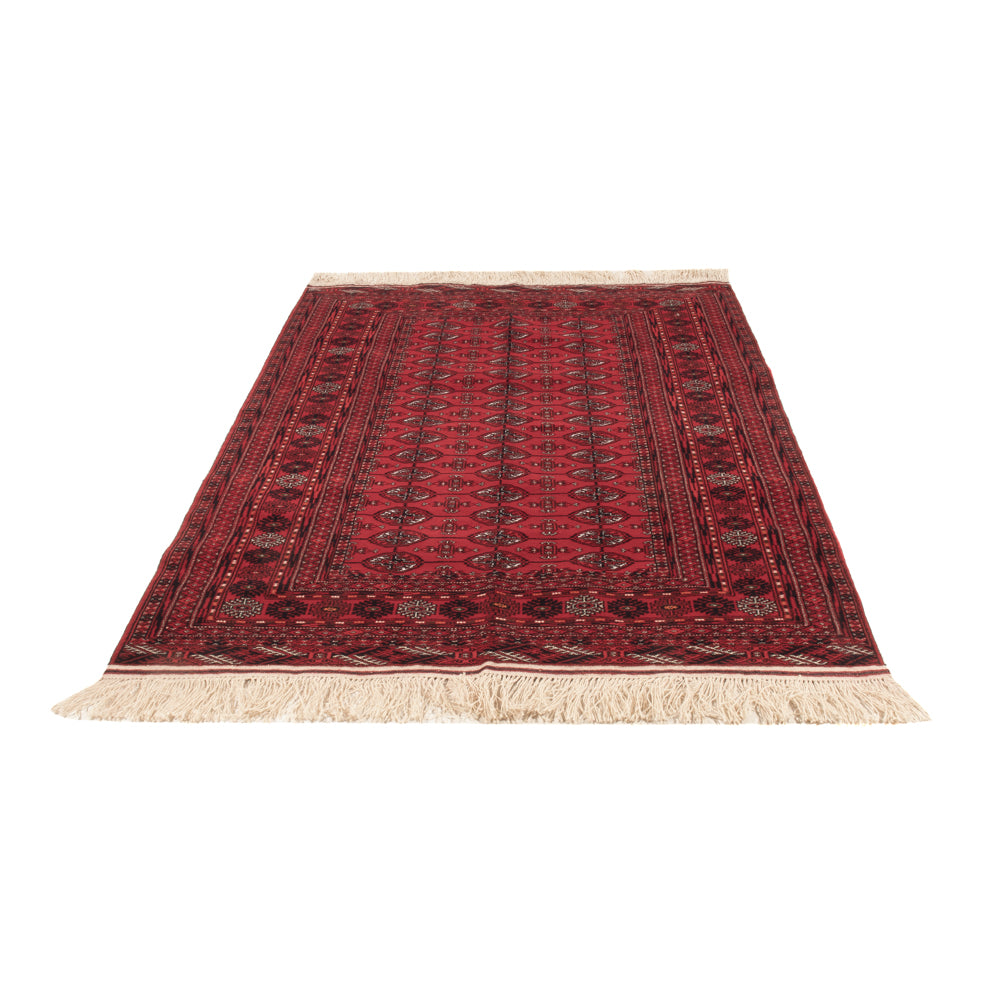 Tappeto afgano - Bukhara - 194 x 133 cm - rosso scuro
