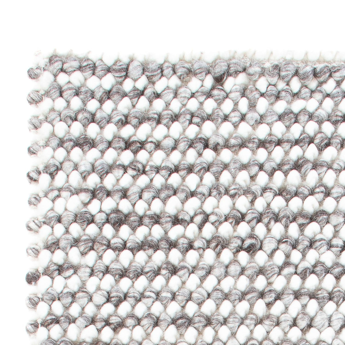 Tappeto di lana - 94 x 60 cm - grigio