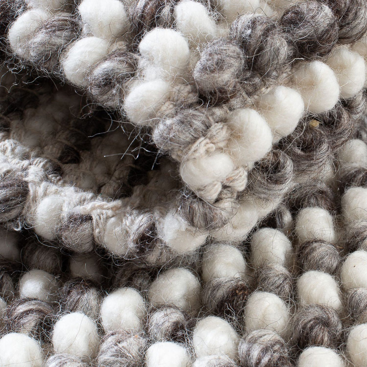 Tappeto di lana - 94 x 60 cm - grigio