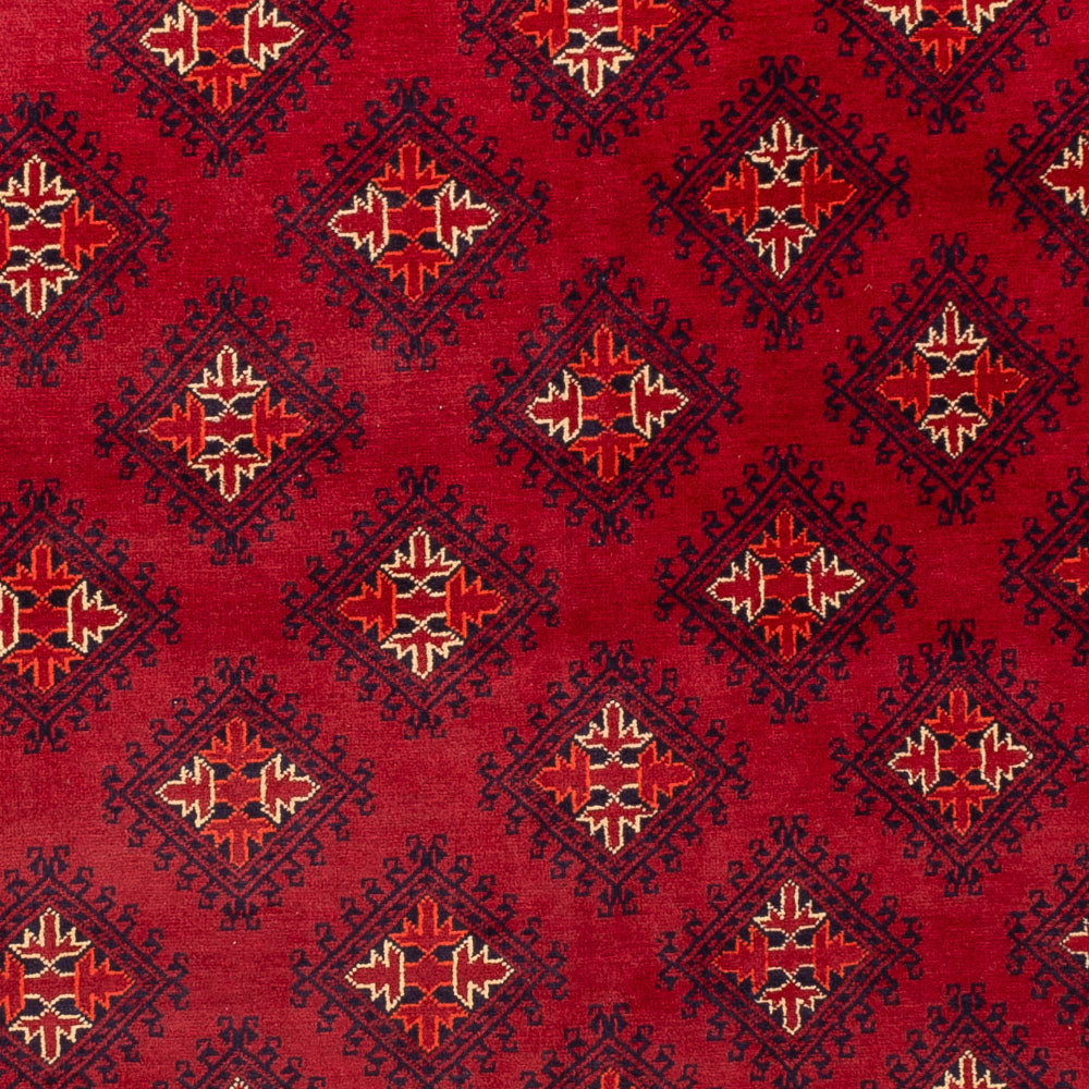Tappeto afgano - Bukhara - 288 x 192 cm - rosso