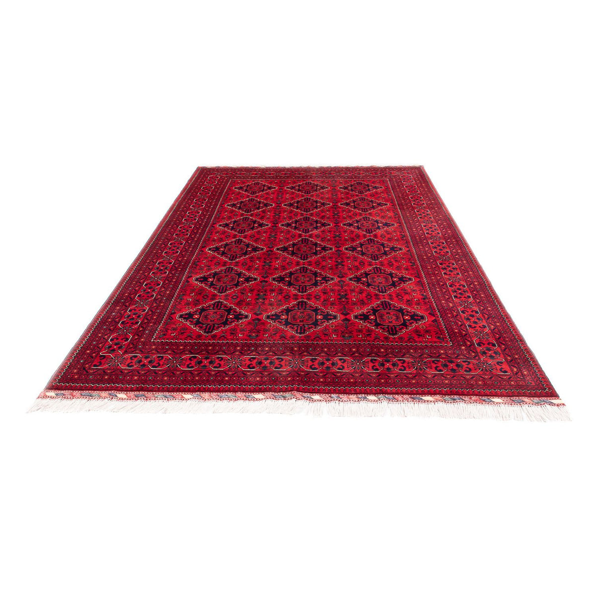 Tappeto afgano - 298 x 198 cm - rosso
