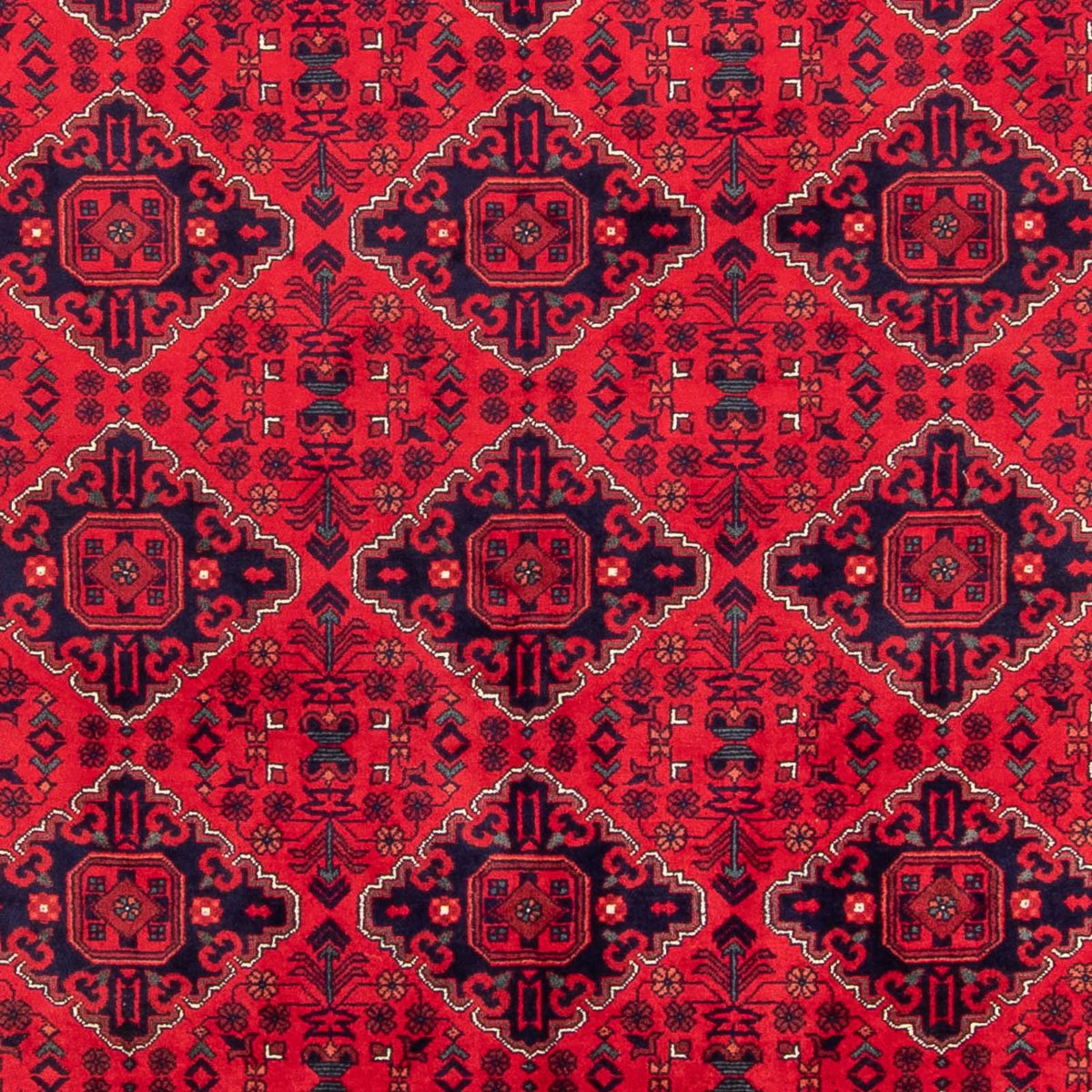 Tappeto afgano - 293 x 196 cm - rosso