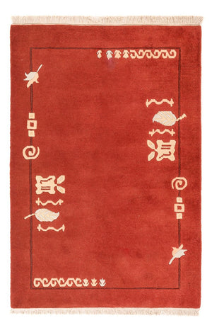 Tappeto Nepal - 180 x 122 cm - ruggine