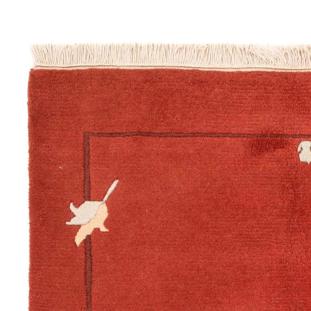 Tappeto Nepal - 180 x 122 cm - ruggine