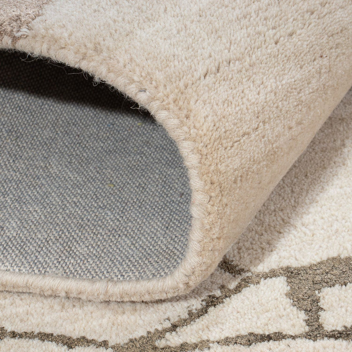 Tappeto di design - 242 x 152 cm - beige
