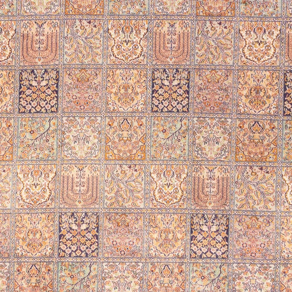 Tappeto di seta - Seta del Kashmir - 337 x 247 cm - rosso chiaro