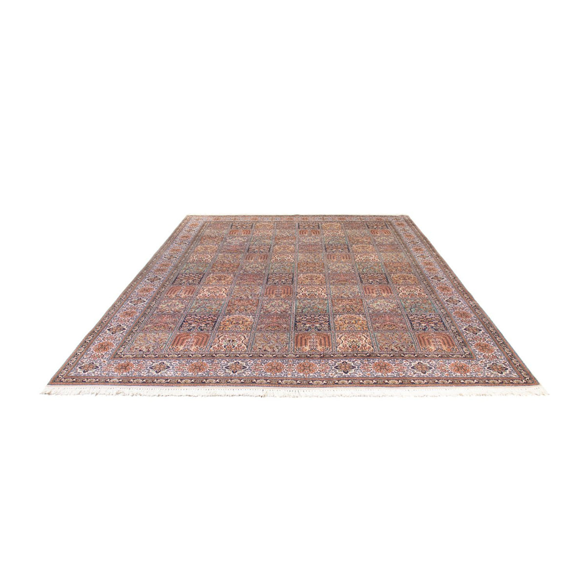 Tappeto di seta - Seta del Kashmir - 337 x 247 cm - rosso chiaro