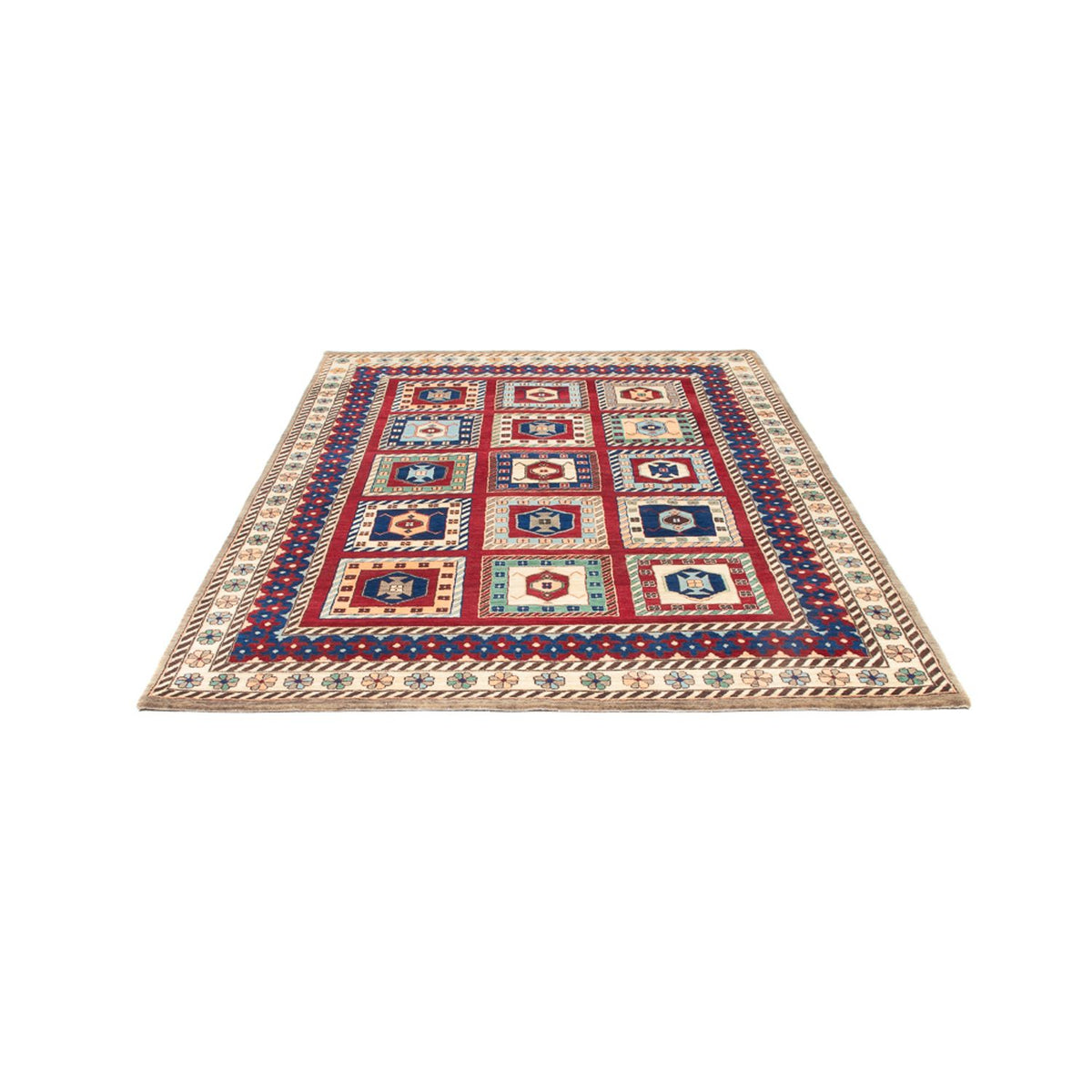 Tappeto Gabbeh - Loribaft Indus - 241 x 168 cm - multicolore