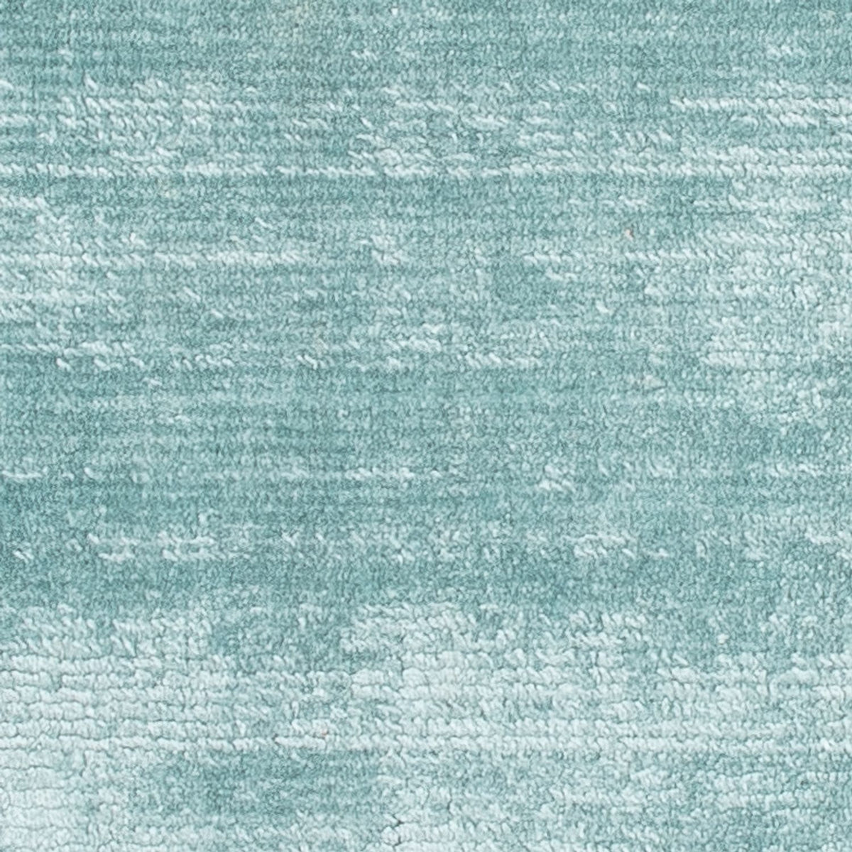 Tappeto in viscosa quadrato - 30 x 30 cm - blu chiaro