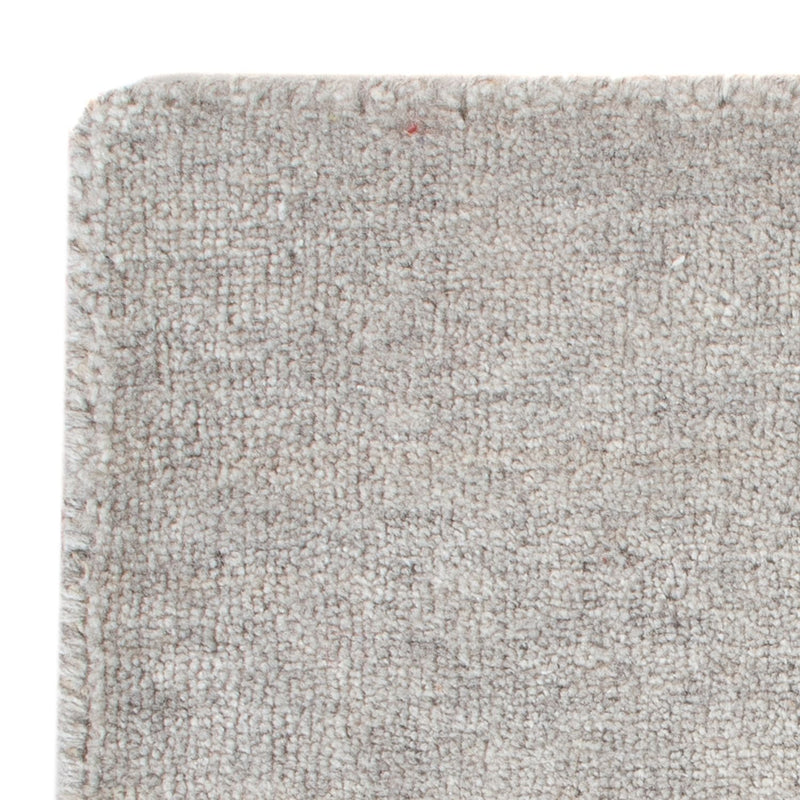 Tappeto di lana quadrato  - 33 x 30 cm - grigio