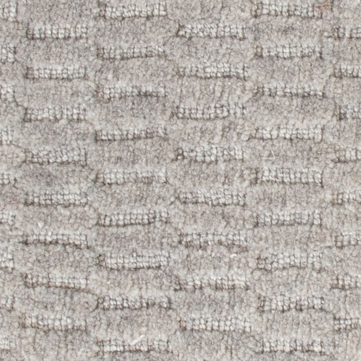 Tappeto di lana quadrato - 32 x 32 cm - grigio