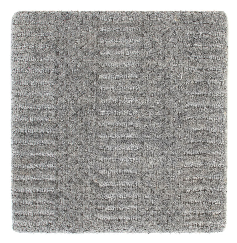 Tappeto di lana quadrato  - 32 x 32 cm - grigio scuro