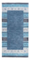 Tappeto Gabbeh - Indus - 140 x 70 cm - blu