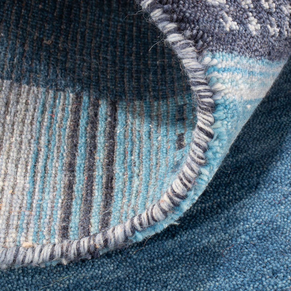 Tappeto Gabbeh - Indus - 140 x 70 cm - blu