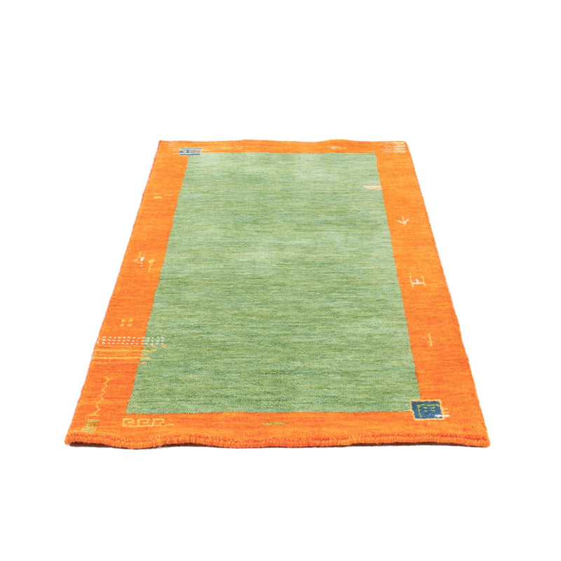 Tappeto Gabbeh - Indus - 140 x 70 cm - verde chiaro