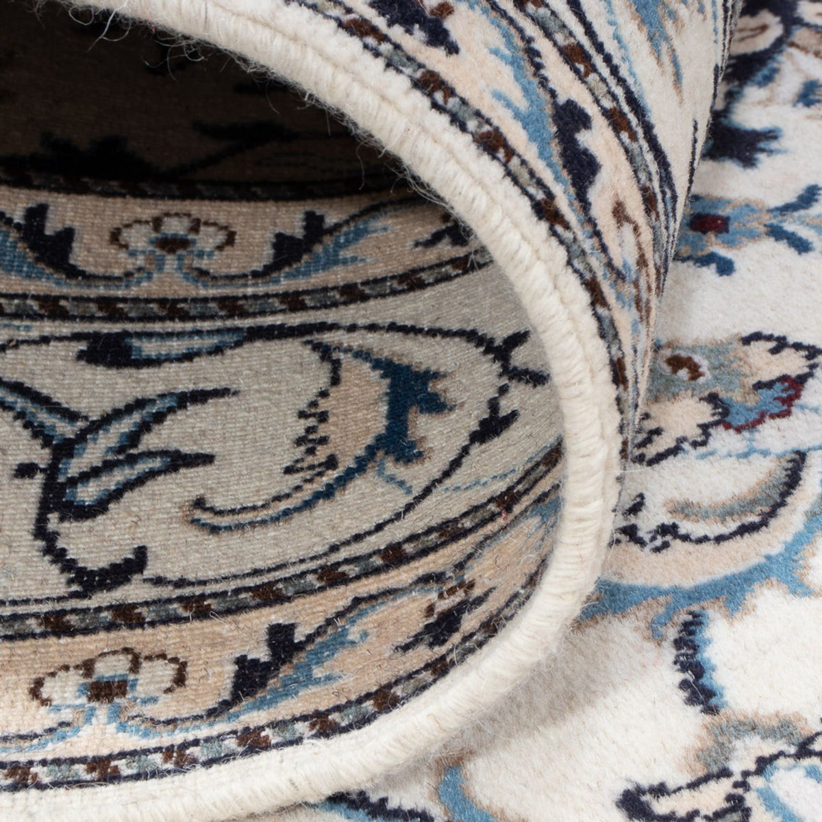 Tappeto orientale - Nain - Indus - 232 x 157 cm - crema