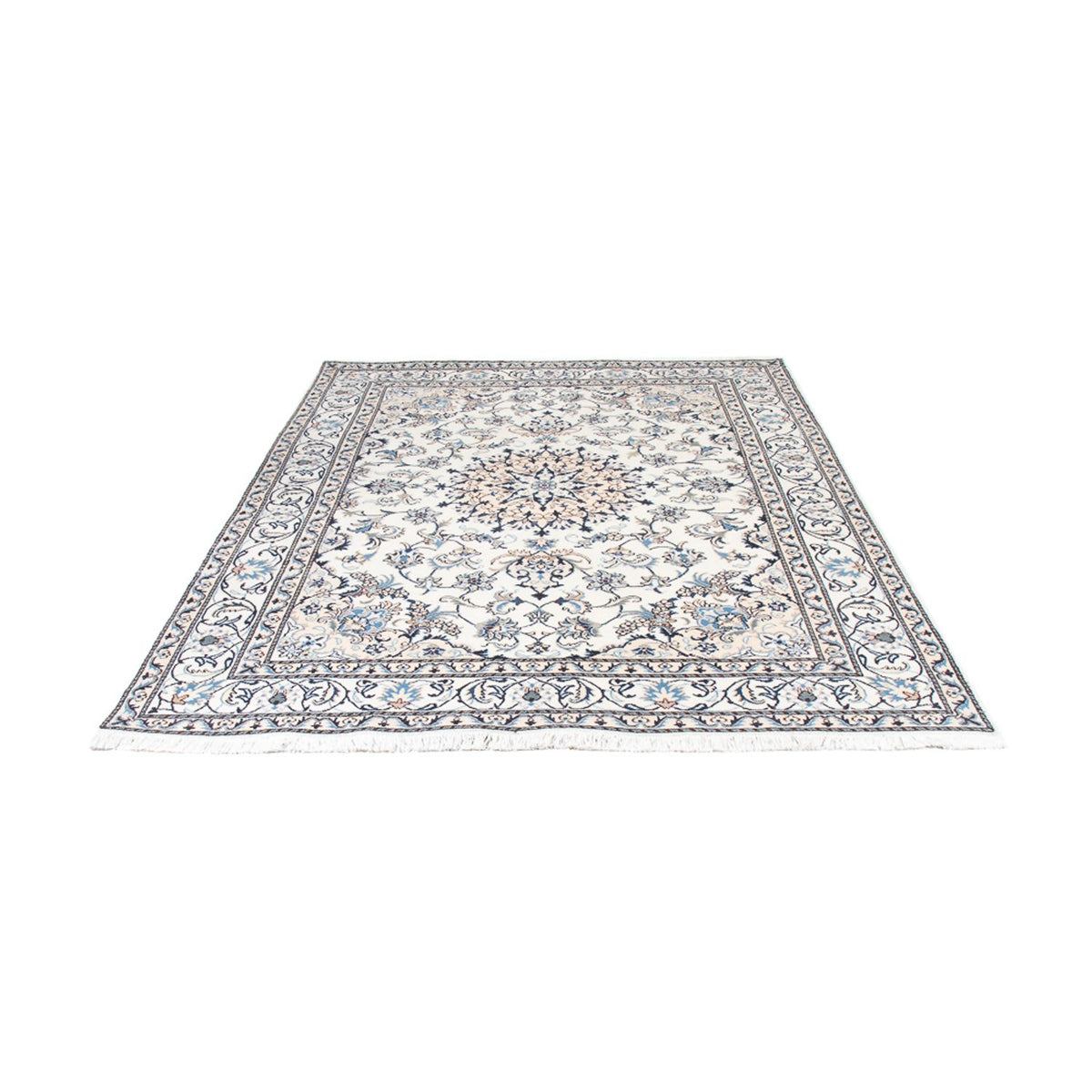 Tappeto orientale - Nain - Indus - 232 x 157 cm - crema