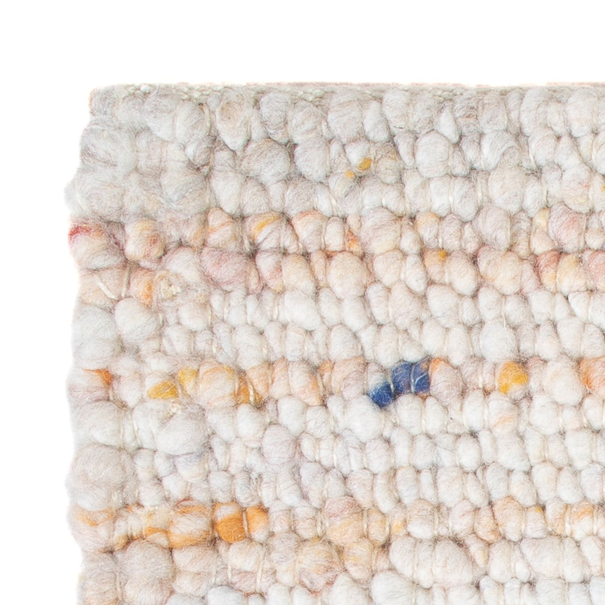 Tappeto di lana quadrato - 35 x 32 cm - multicolore