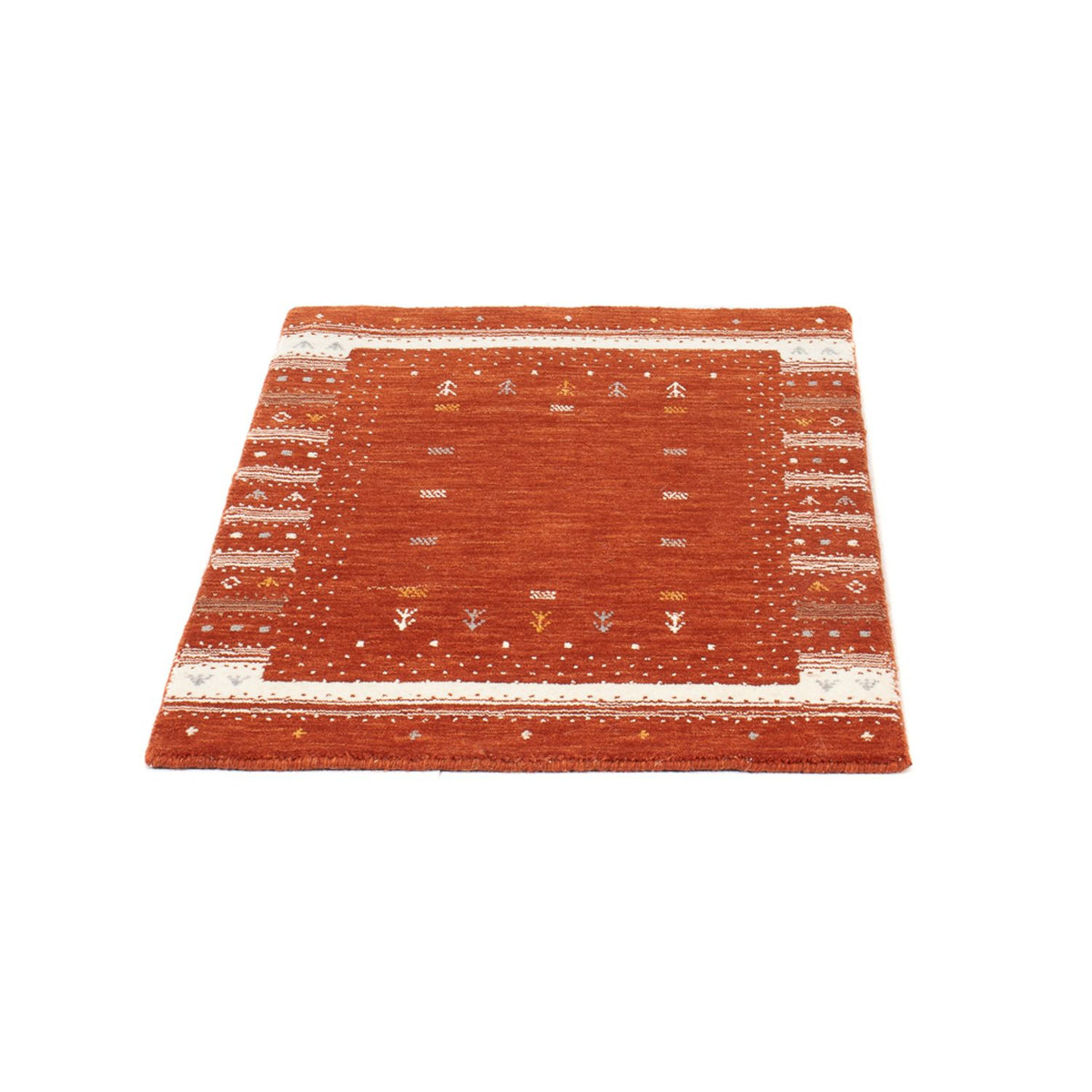 Tappeto Gabbeh - Loribaft Softy - 90 x 60 cm - terracotta