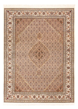 Tappeto orientale - Tabriz - 200 x 150 cm - beige scuro
