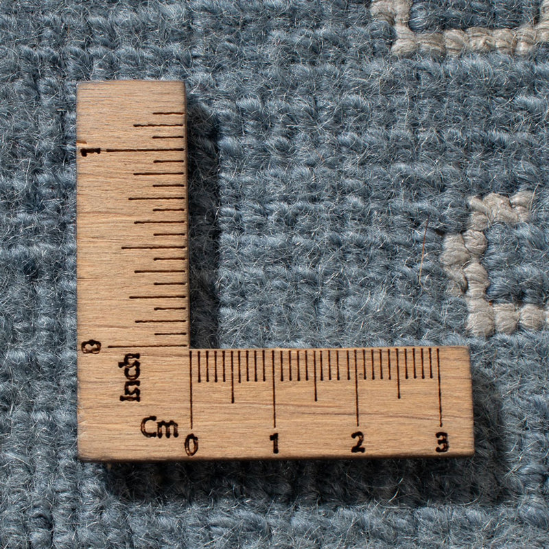 Tappeto Nepal - 350 x 240 cm - blu chiaro