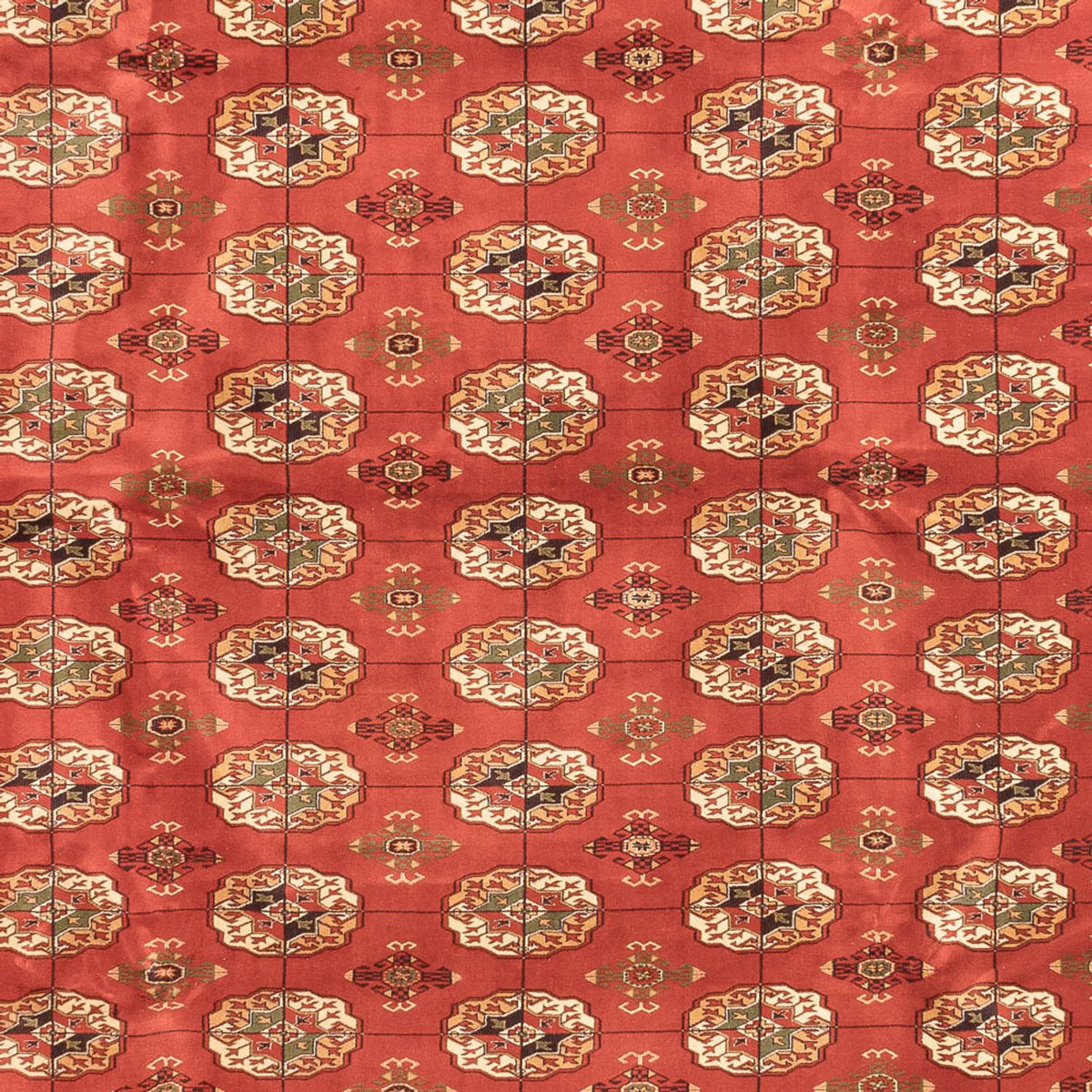 Tappeto afgano - Bukhara - 410 x 300 cm - rosso chiaro