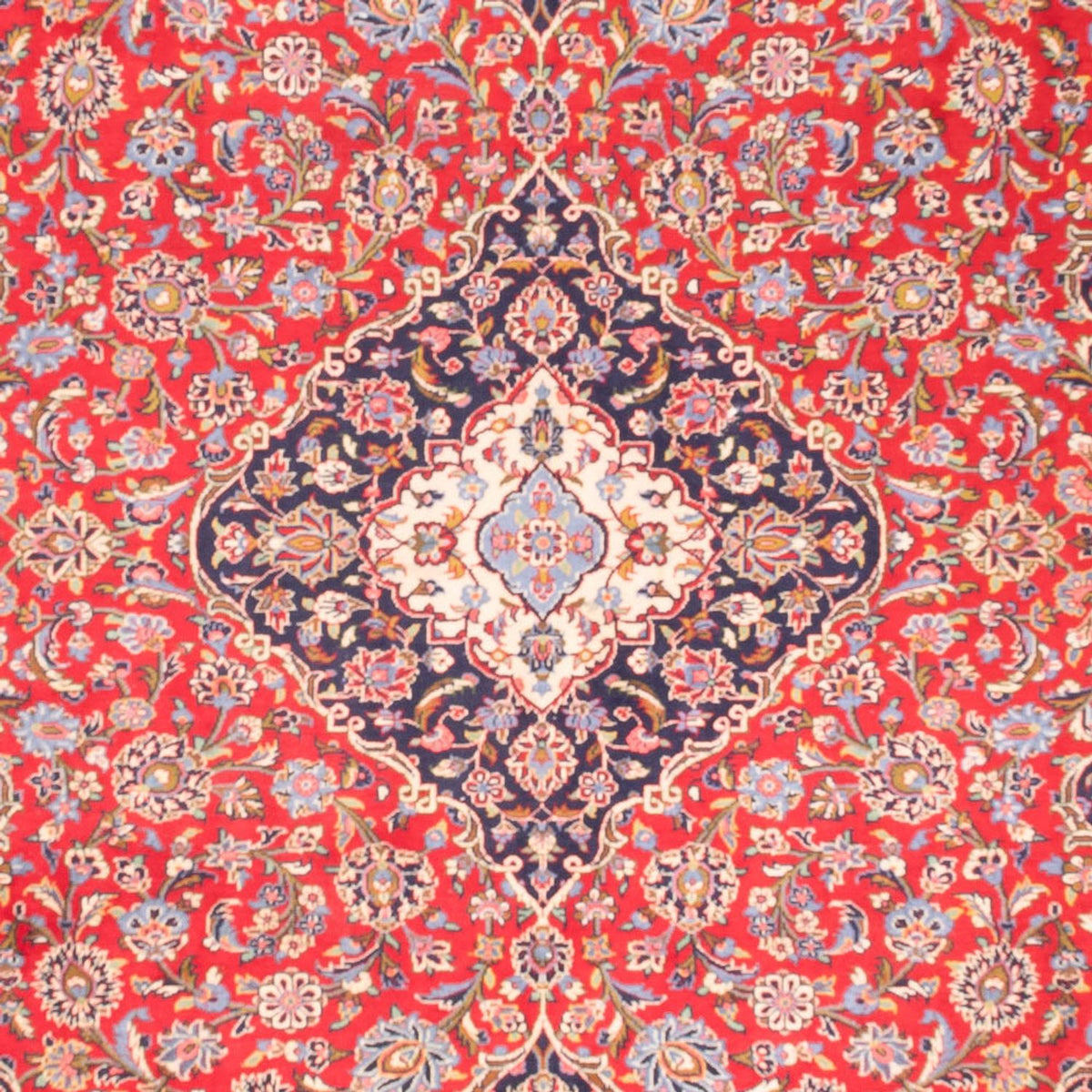 Tappeto Persero - Keshan - 355 x 265 cm - rosso