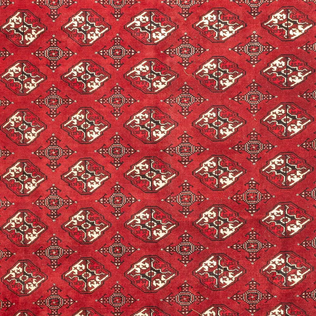 Tappeto Turkaman - 391 x 270 cm - rosso