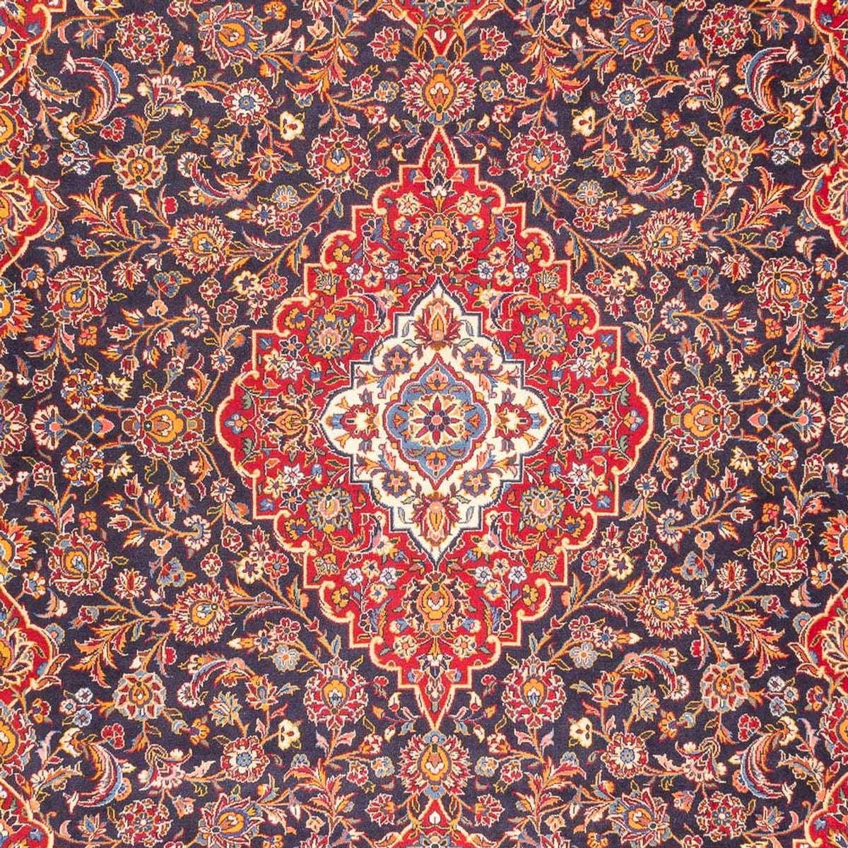 Tappeto Persero - Keshan - 405 x 298 cm - rosso chiaro