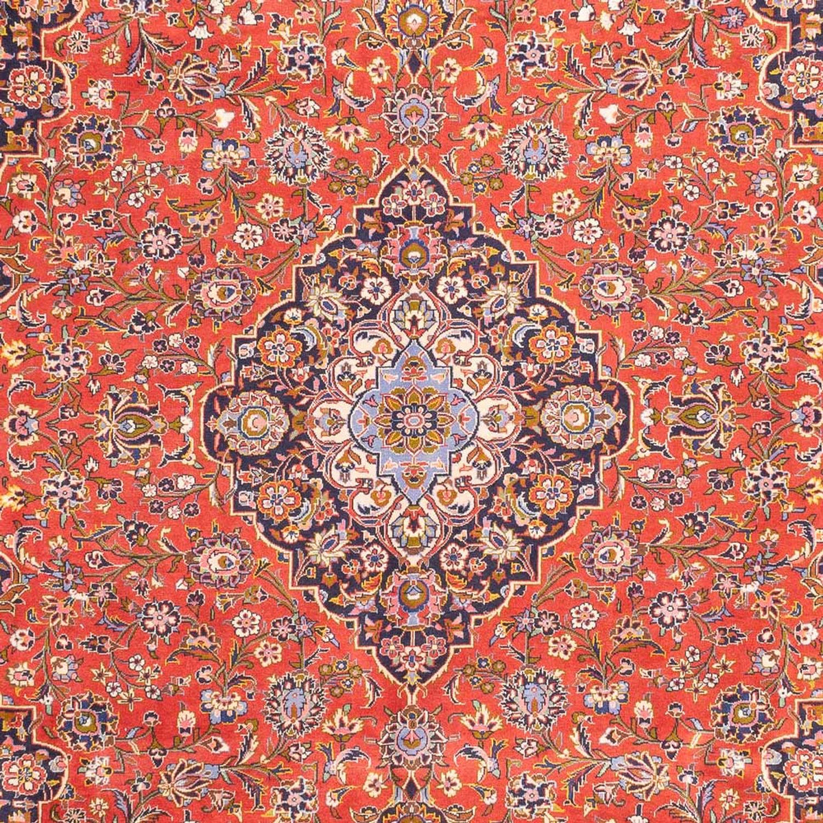 Tappeto Persero - Keshan - 385 x 305 cm - rosso chiaro