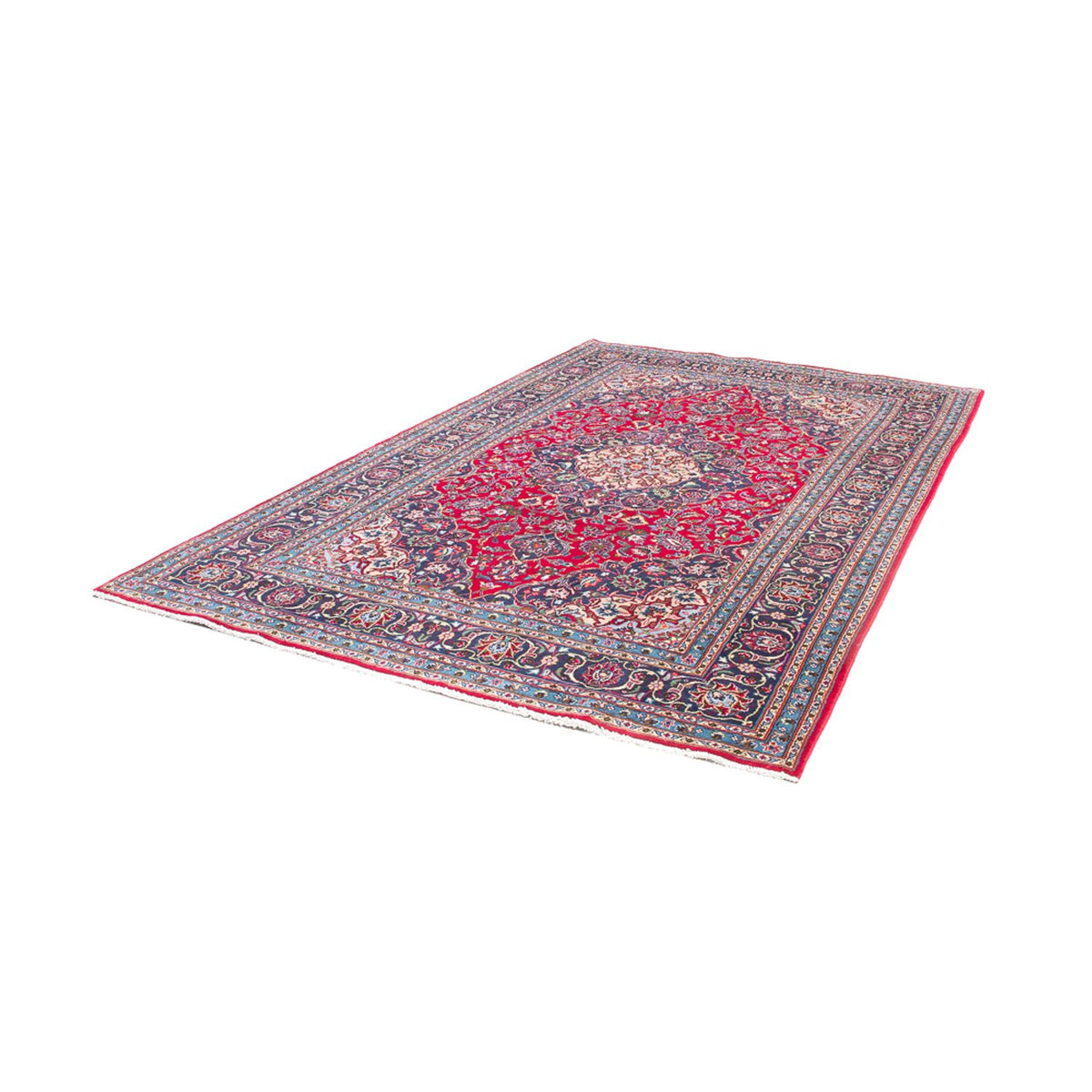 Tappeto Persero - Keshan - 305 x 190 cm - rosso