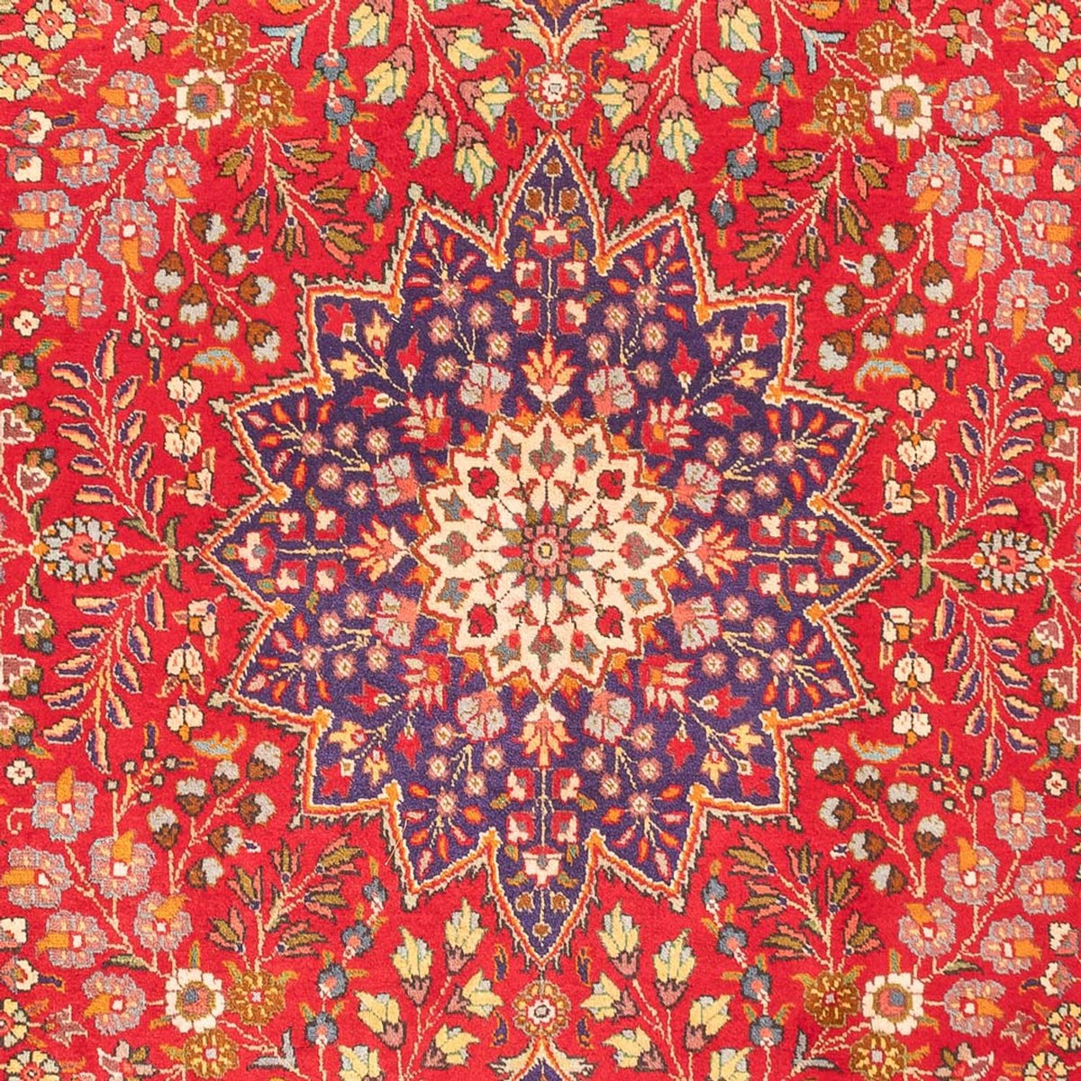Tappeto Persero - Tabriz - 295 x 200 cm - rosso