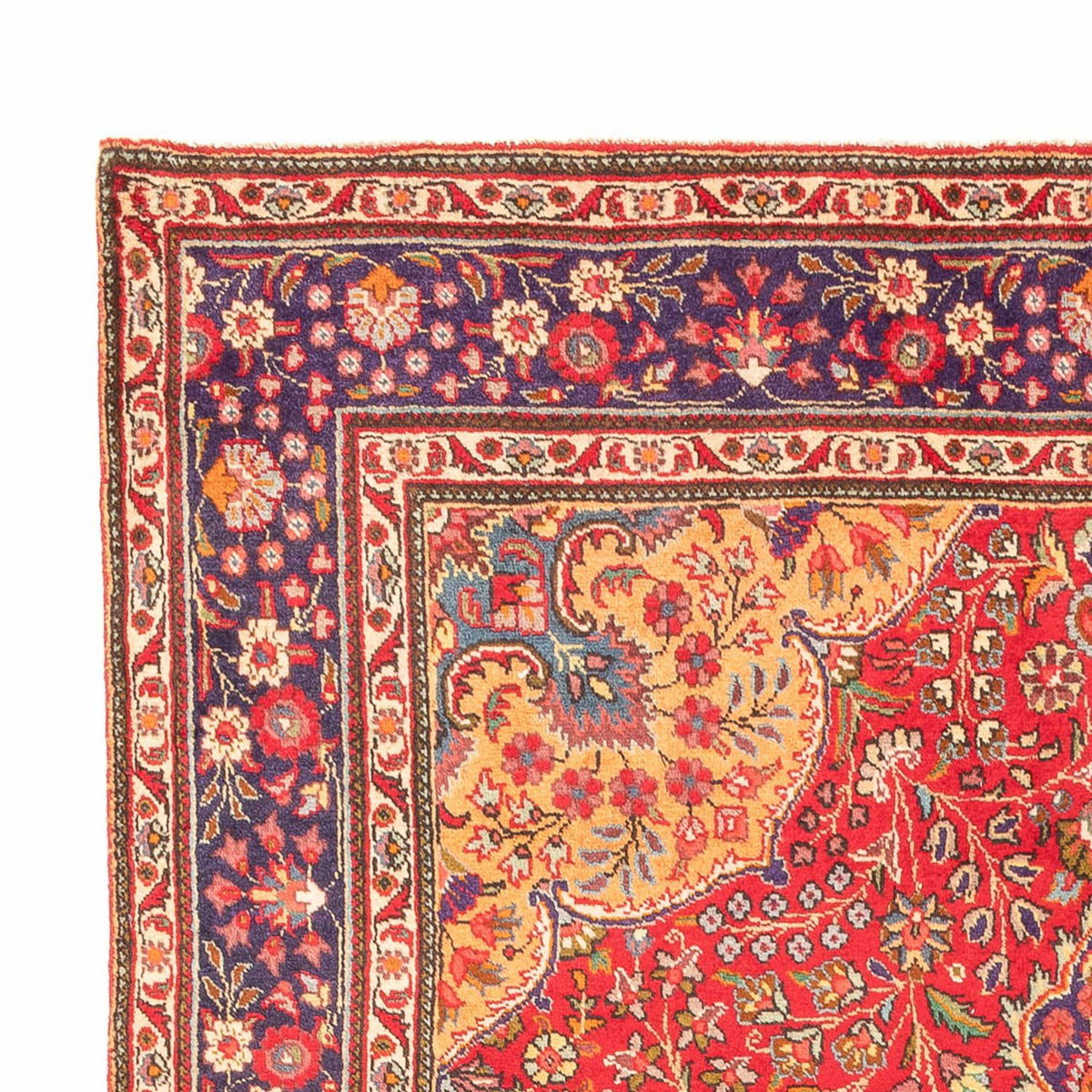 Tappeto Persero - Tabriz - 295 x 200 cm - rosso