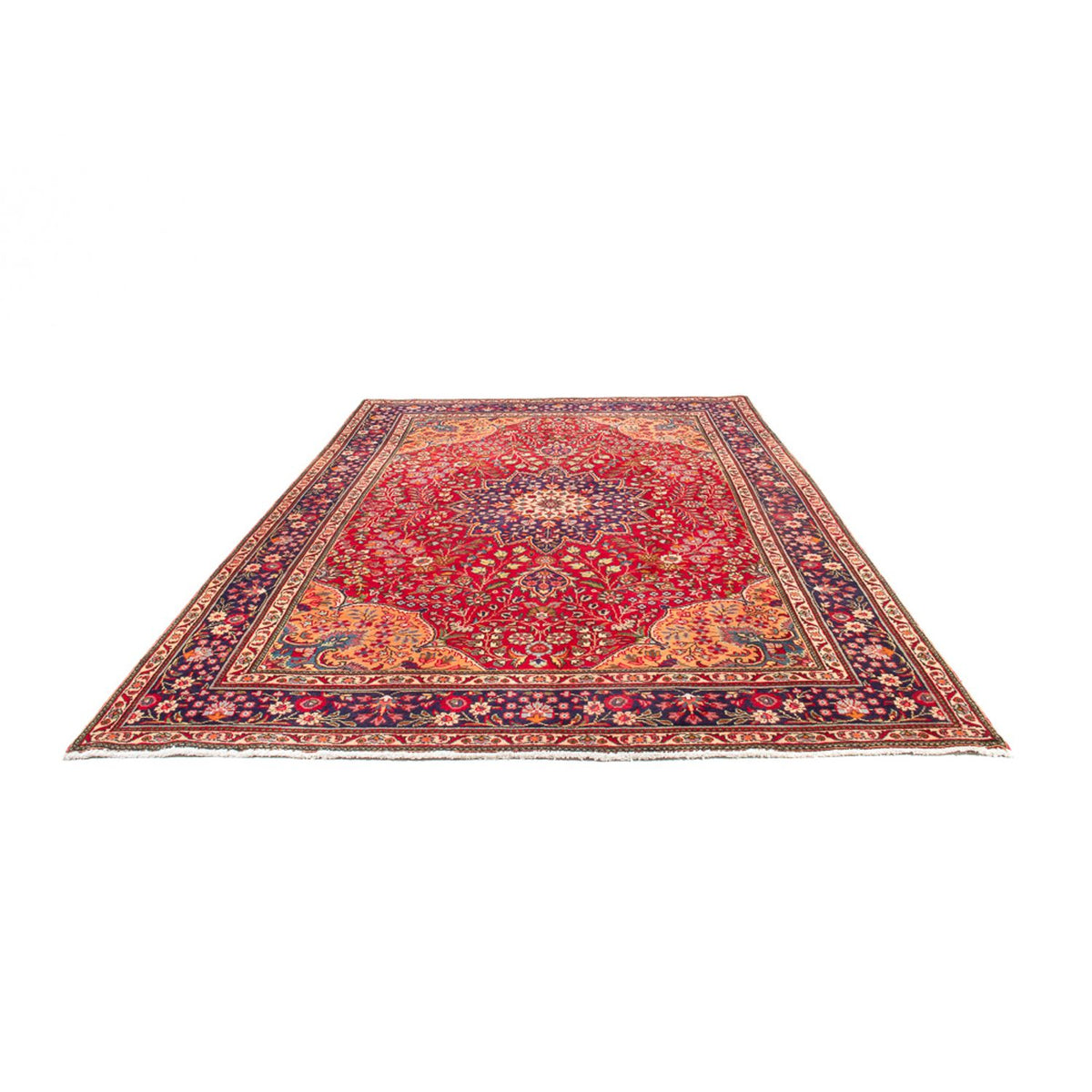 Tappeto Persero - Tabriz - 295 x 200 cm - rosso