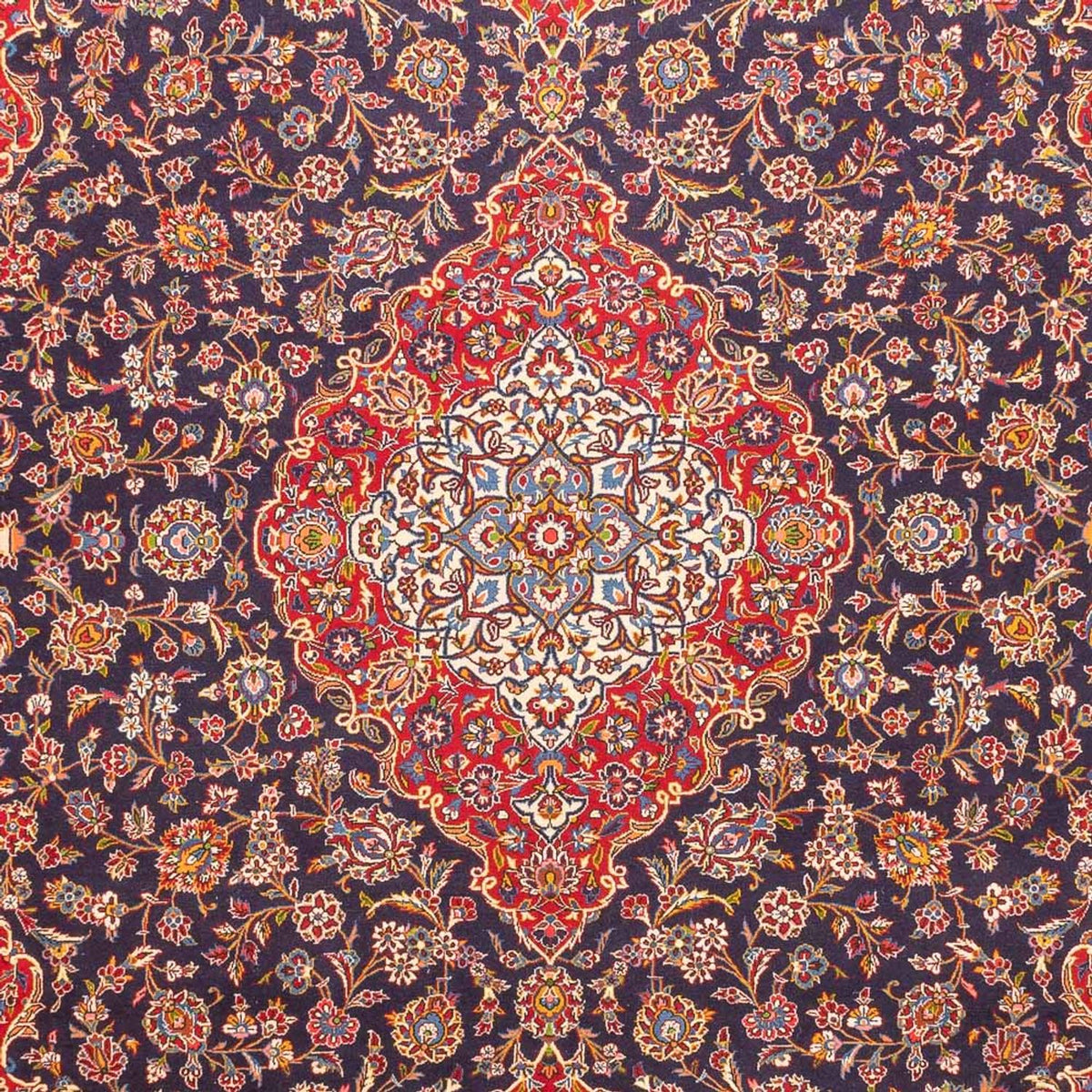 Tappeto Persero - Keshan - 380 x 295 cm - blu scuro