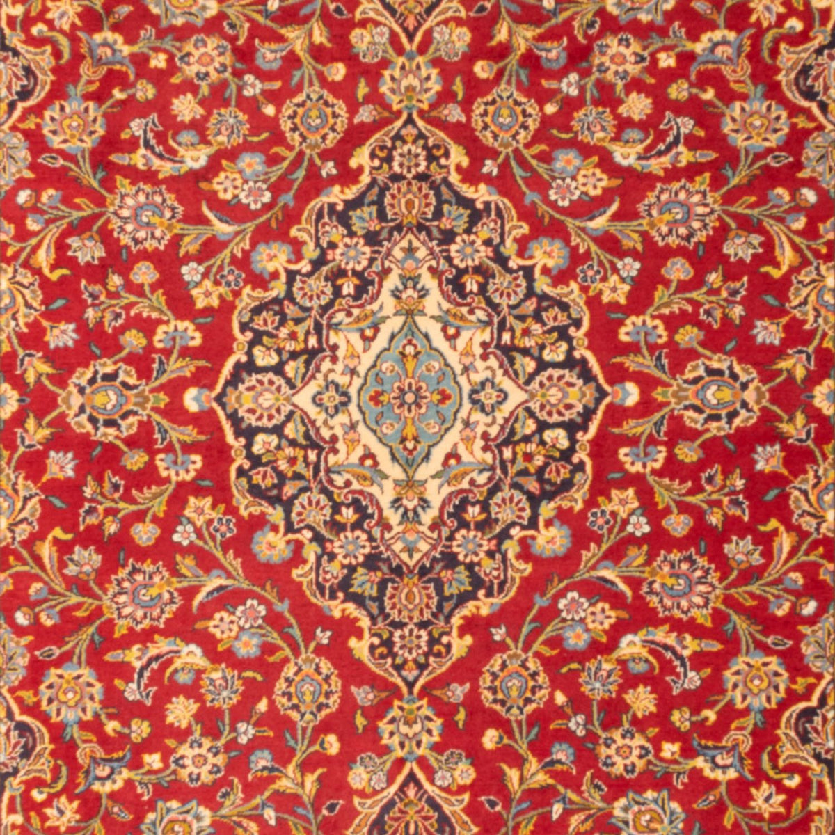Tappeto Persero - Keshan - 350 x 242 cm - rosso