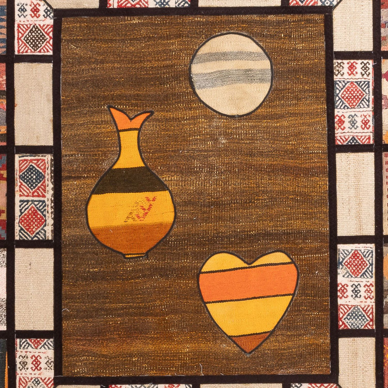 Tappeto Patchwork - 200 x 135 cm - multicolore