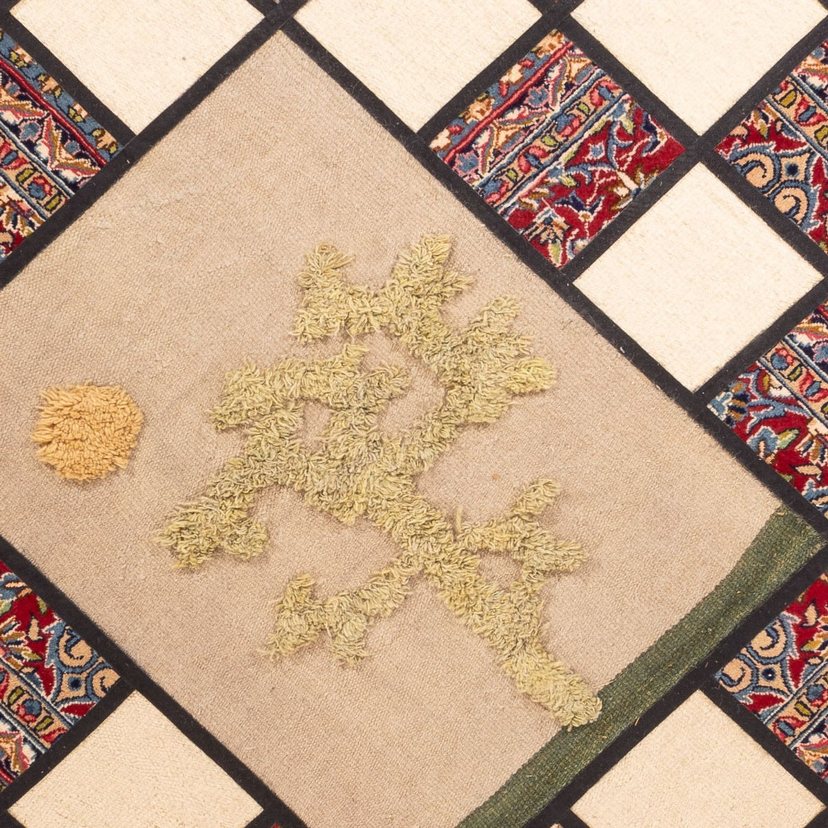 Tappeto Patchwork - 200 x 135 cm - multicolore