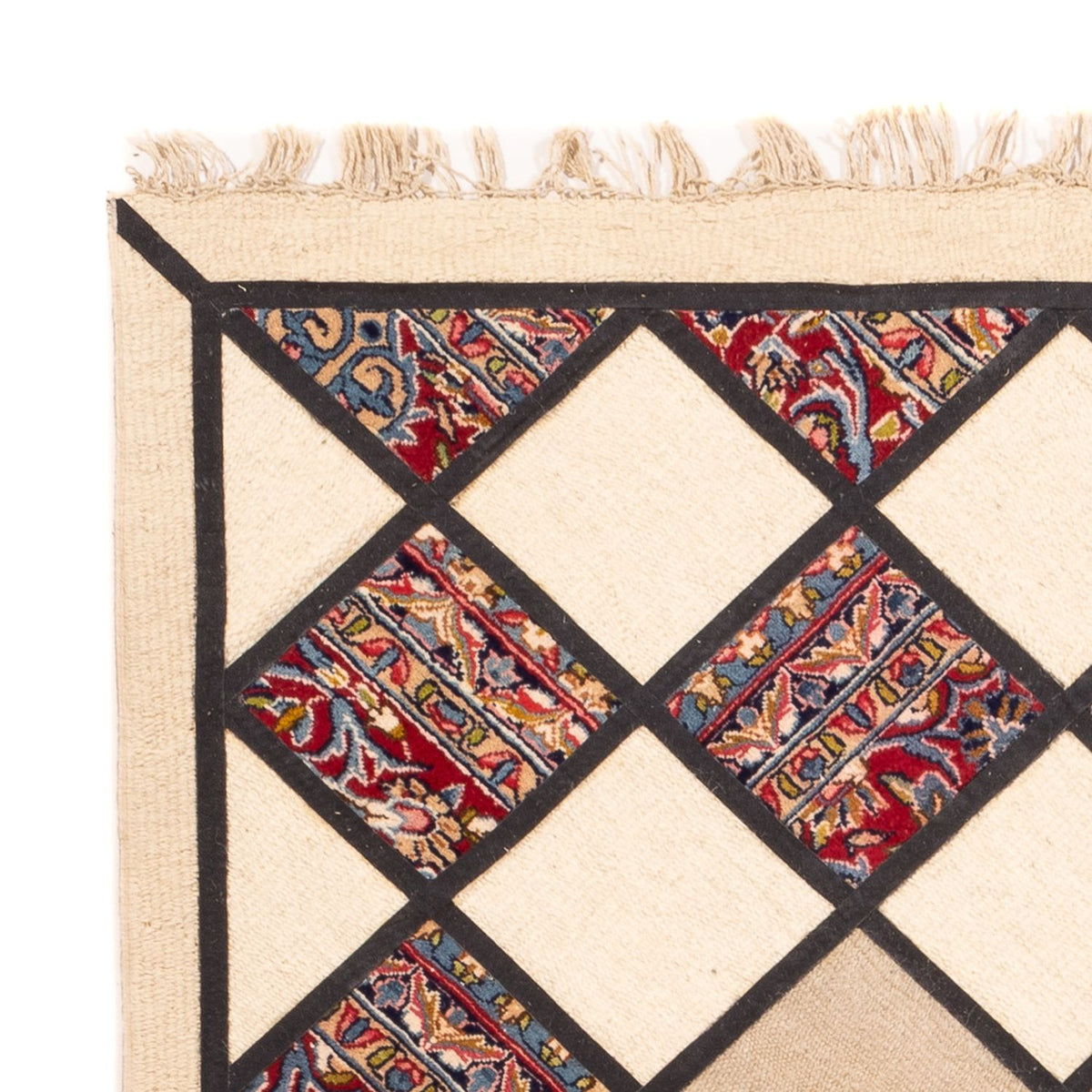 Tappeto Patchwork - 200 x 135 cm - multicolore